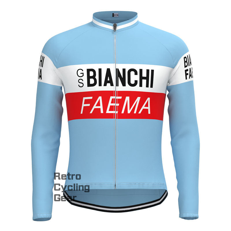 BIANCHI Retro Long Sleeves Jersey – Retro Cycling Gear