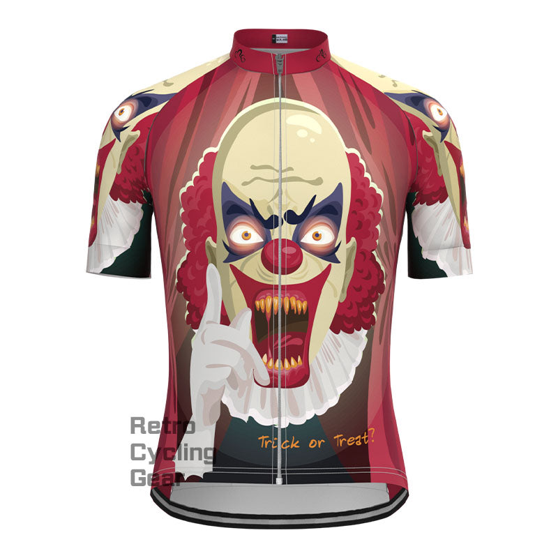 Drama Clown Short Sleeves Cycling Jersey