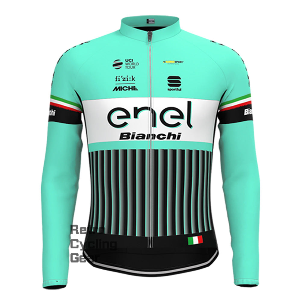 Enel  Bianchi Long Sleeve Cycling Kits