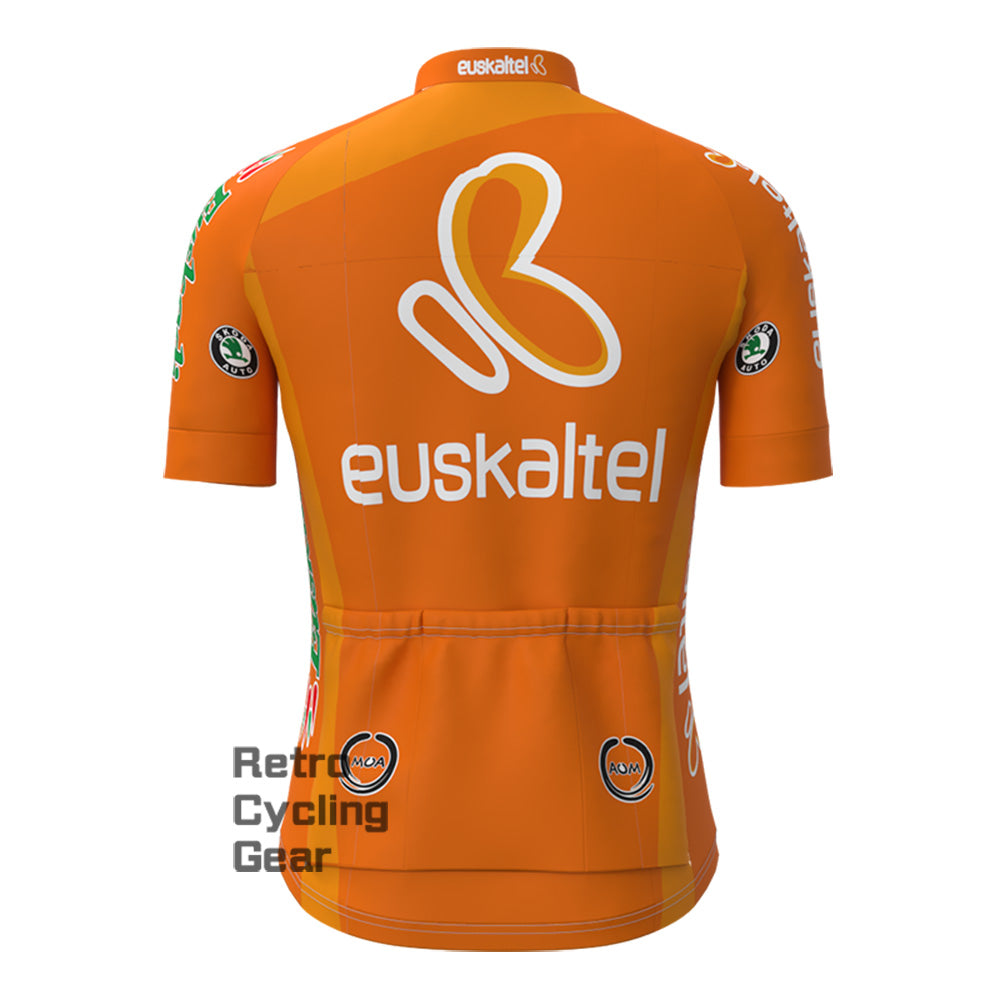 2009 euskadi Retro Short Sleeve Cycling Jersey