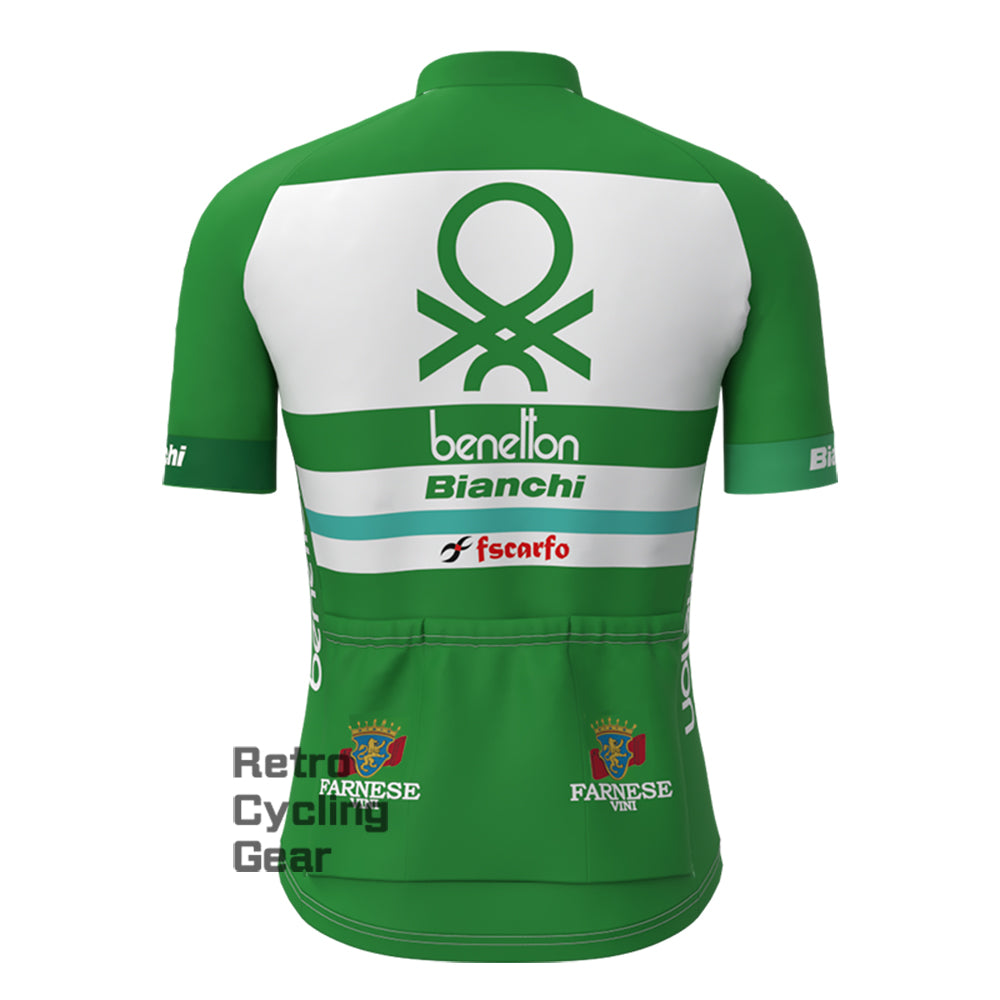 Benetton Bianchi Short Sleeve Cycling Jersey