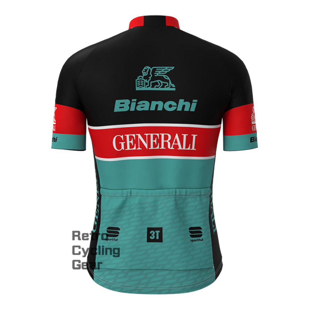 Generali  Bianchi Short Sleeve Cycling Jersey