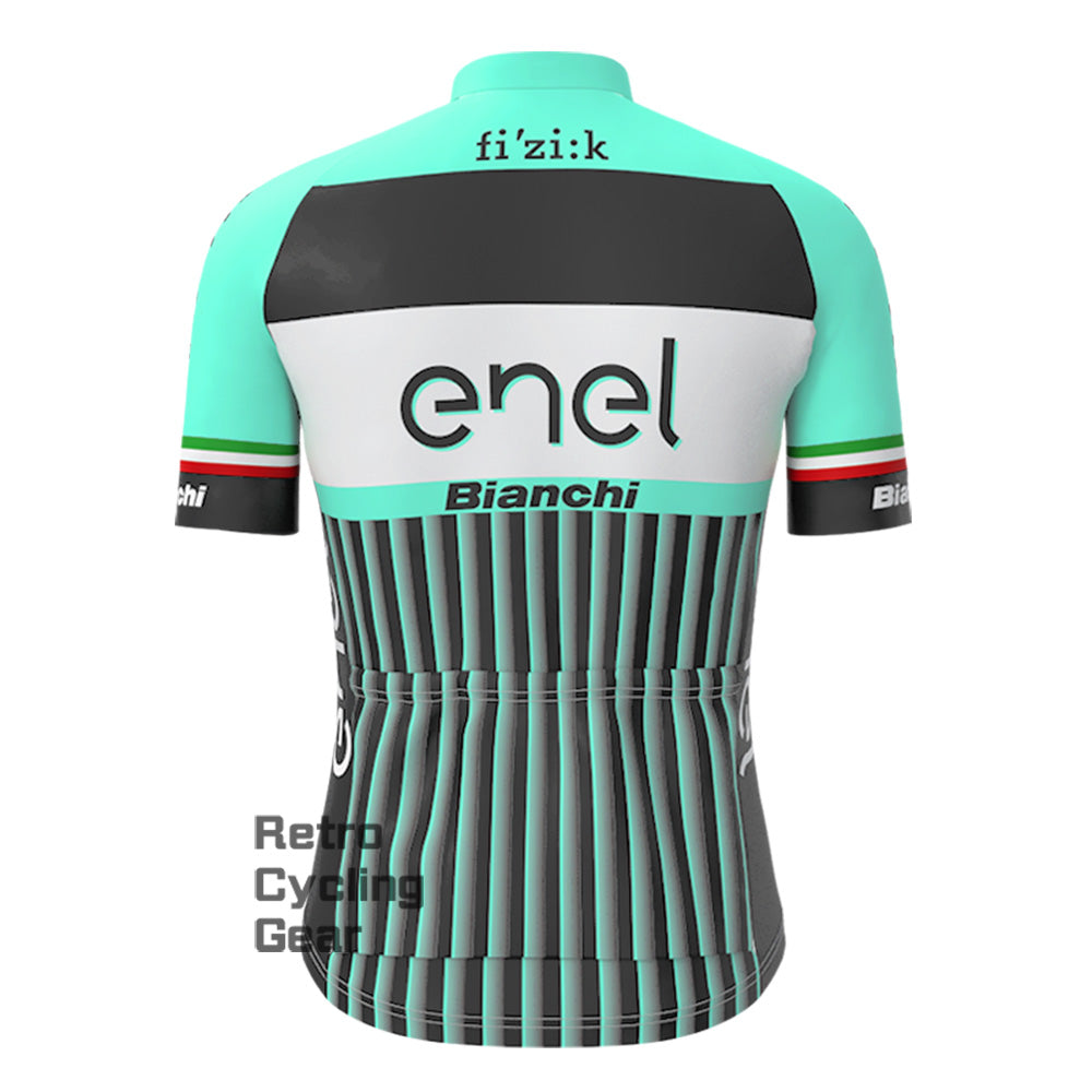 Enel  Bianchi Short Sleeve Cycling Jersey