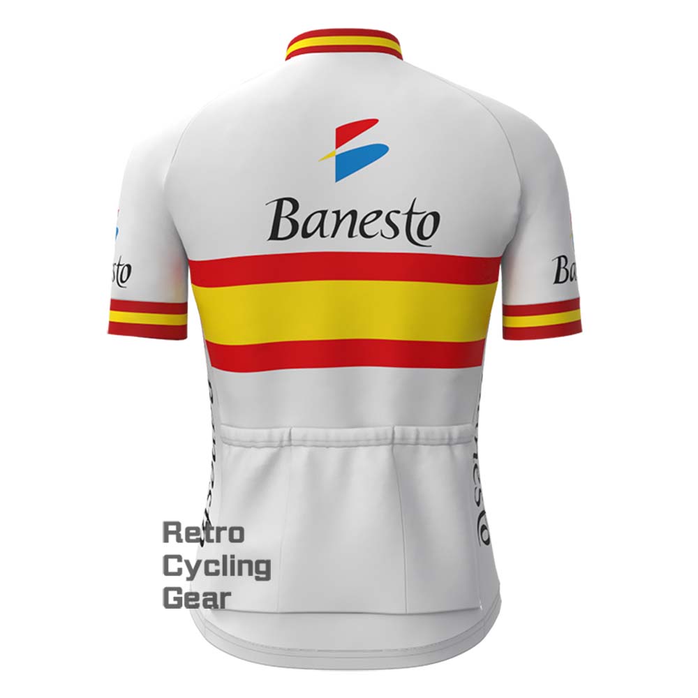 Maillot Cyclisme Vintage Nalini Banesto Illes Balears - Taille L, Manches Courtes, Occasion