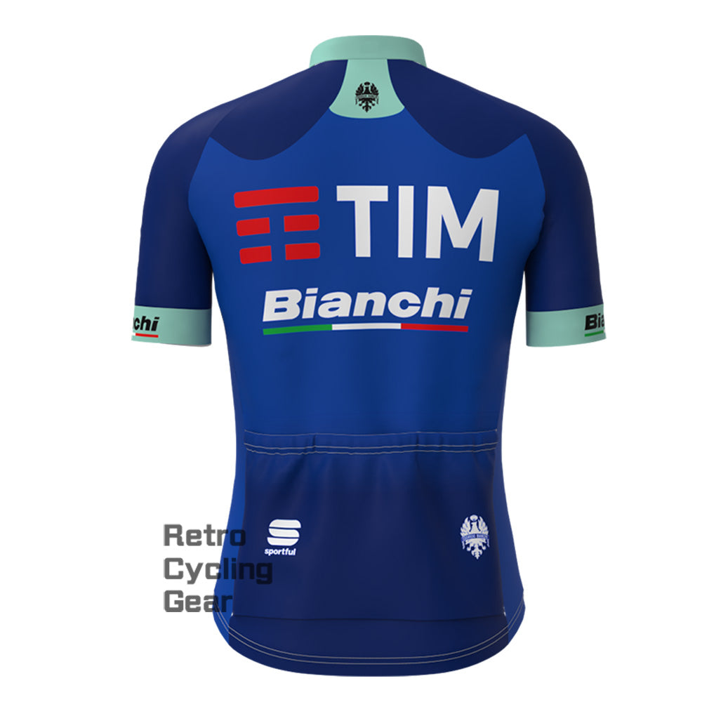 TIM Bianchi Short Sleeve Cycling Jersey