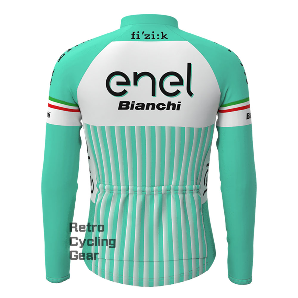 2017 Enel  Bianchi Long Sleeve Cycling Kits
