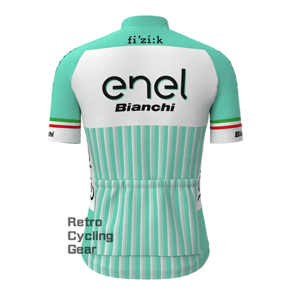 2017 Enel  Bianchi Short Sleeve Cycling Jersey