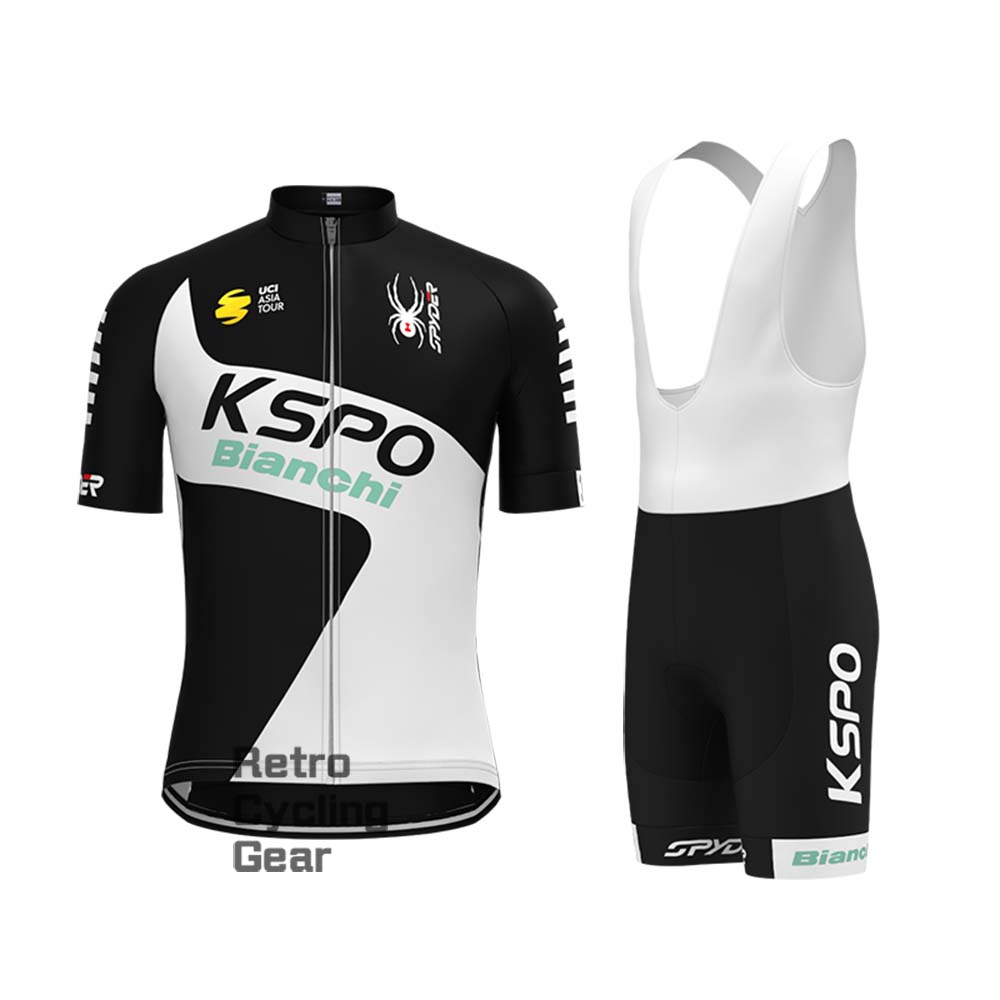 KSPO Bianchi Retro Long Sleeve Cycling Kits