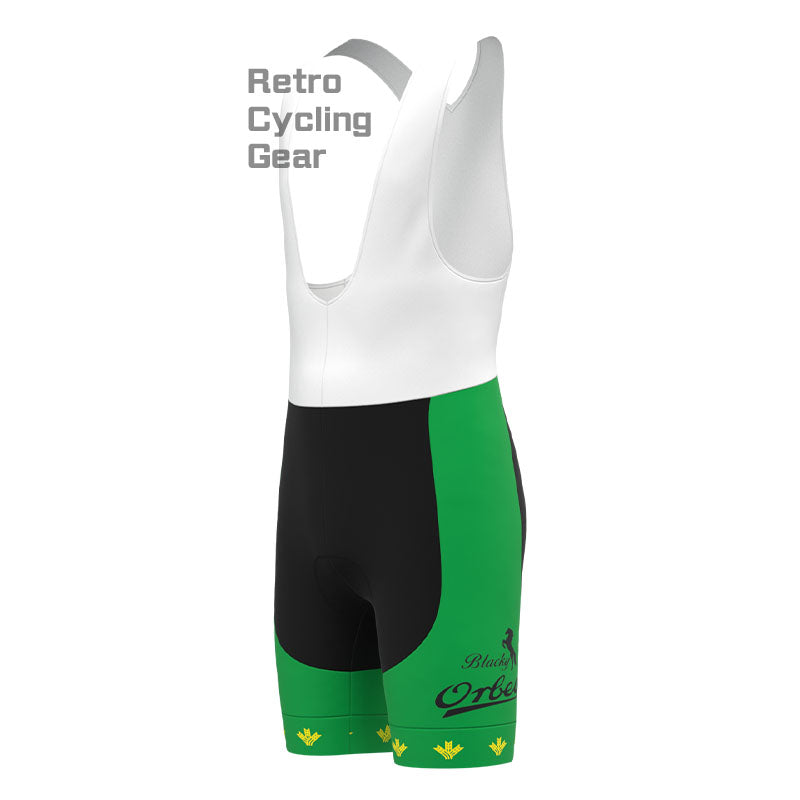 CAIA RURAL Green Retro Long Sleeve Cycling Kit