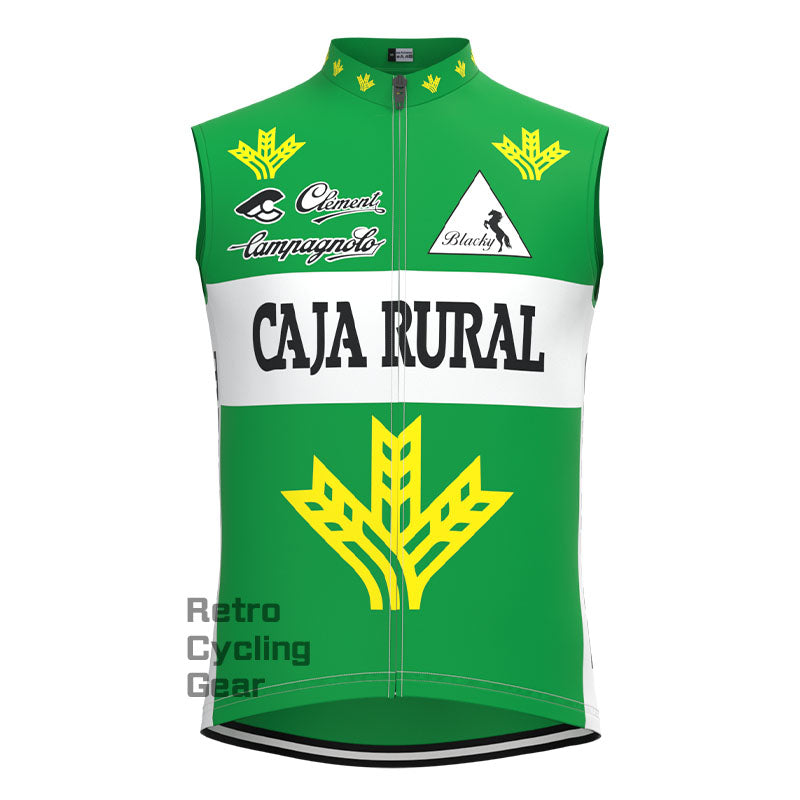 CAIA RURAL Green Retro Long Sleeve Cycling Kit