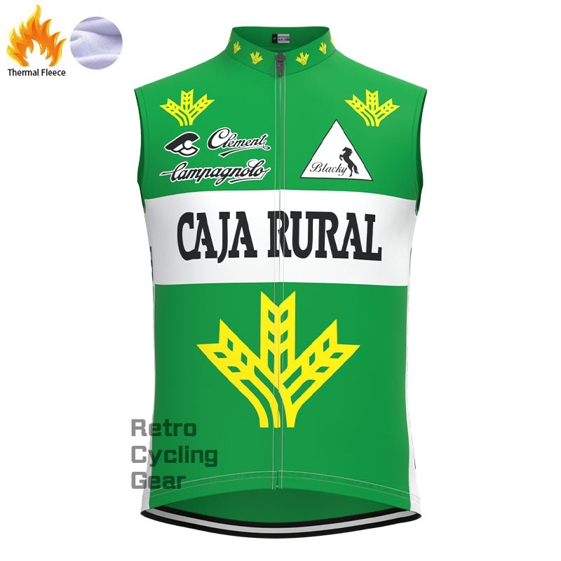 CAIA RURAL Retro-Radsport-Sets aus grünem Fleece