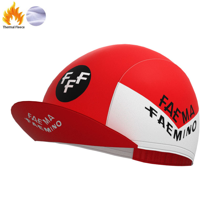 Faema Red-White Fleece Retro Cycling Kits