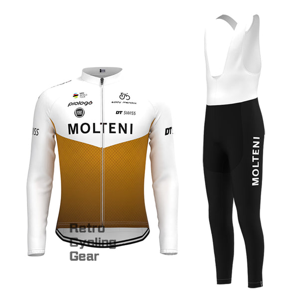 Molteni SASMIDT Retro Long Sleeve Cycling Kits