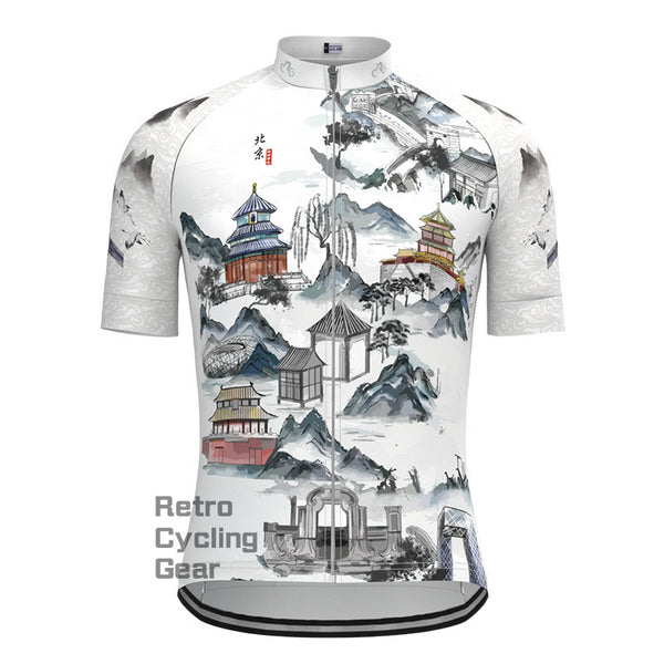 China Cities Cycling Kurzarm-Radtrikot