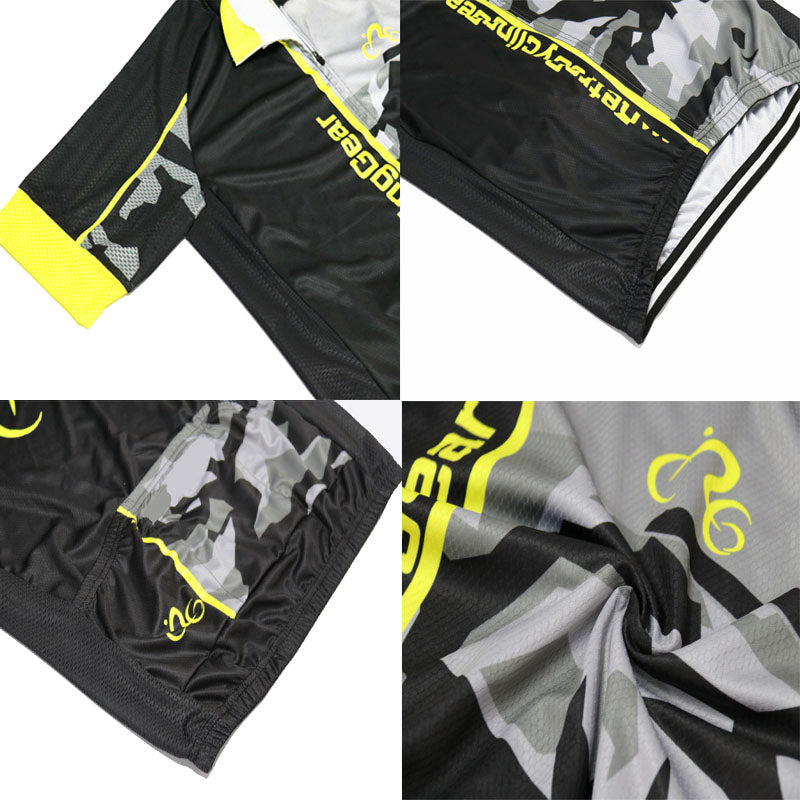 FESTINA Blue Retro Short Sleeve Cycling Kit
