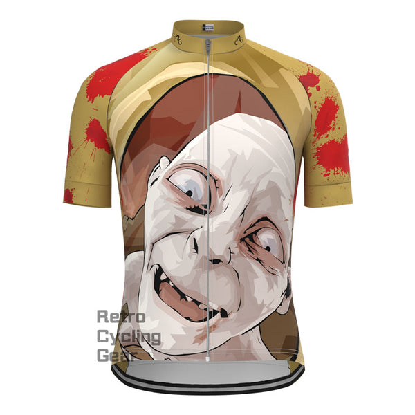 Golden Monster Short Sleeves Cycling Jersey