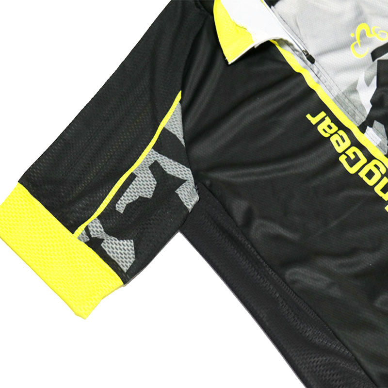 ROAD Traveling pattern Short Sleeves Cycling Jersey