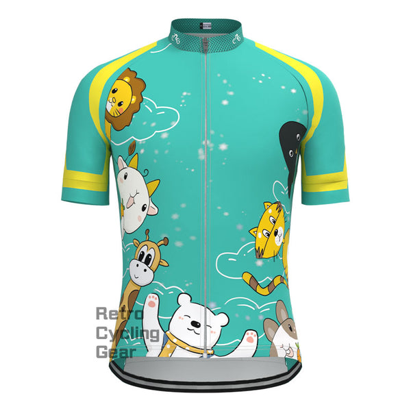 Das kurzärmlige Fahrradtrikot „Small Animals“.