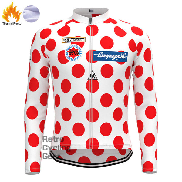 Le Parisien Fleece Retro Long Sleeves Jerseys