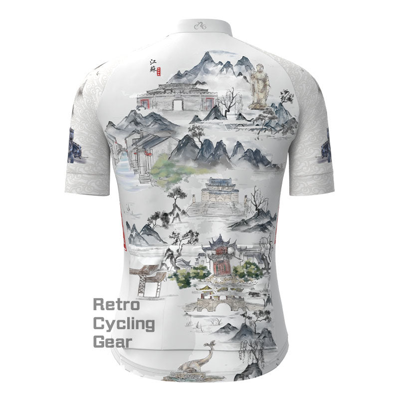 China Cities Cycling Kurzarm-Radtrikot