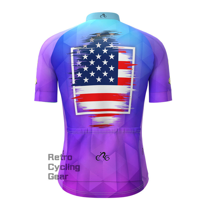 Kurzärmliges US-Cartoon-Rocket-Radtrikot