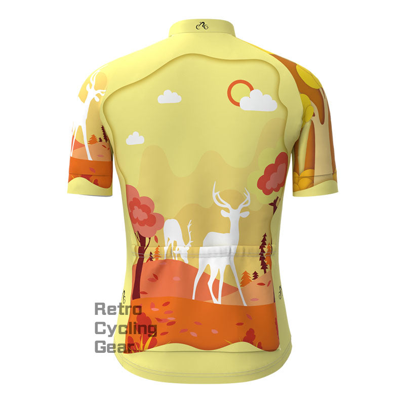 Fawn Autumn Equinox Short Sleeves Cycling Jersey