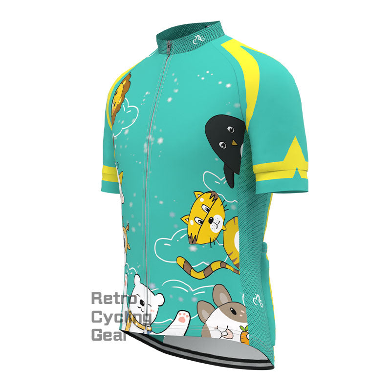 Das kurzärmlige Fahrradtrikot „Small Animals“.