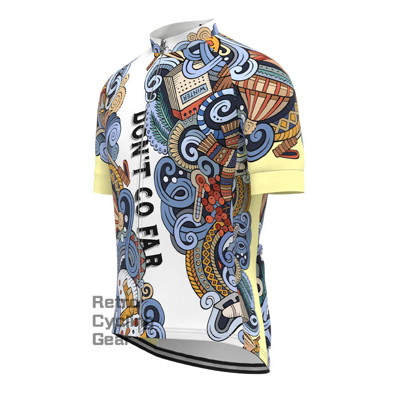 Snowman Graffiti Cycling Short Sleeves Cycling Jersey