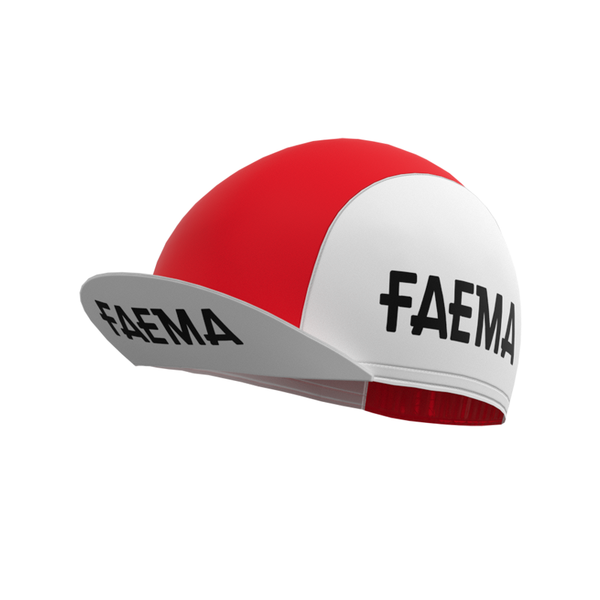 Weiße Retro-Radkappe von FAEMA