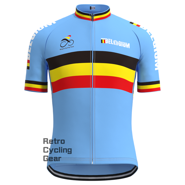 BELGIUM Retro Short sleeves Jersey