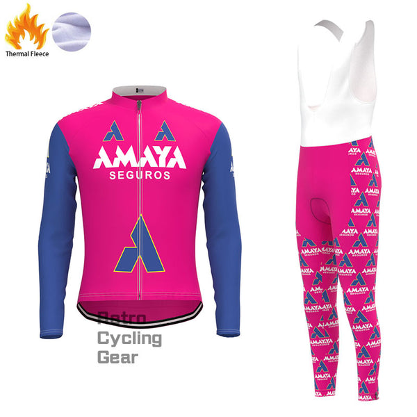 AMAYA Fleece Retro Cycling Kits
