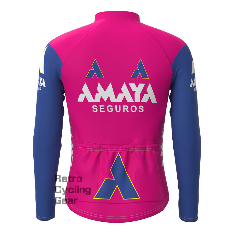 AMAYA Long Sleeves Retro Cycling Jersey