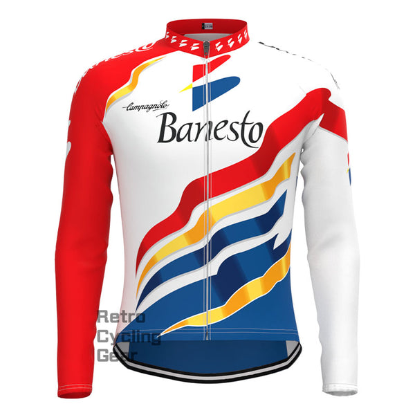 Banesto colourful Retro Long Sleeves Jersey