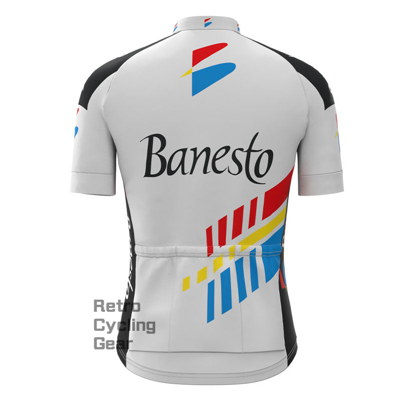 Banesto Retro Short Sleeve Cycling Kits