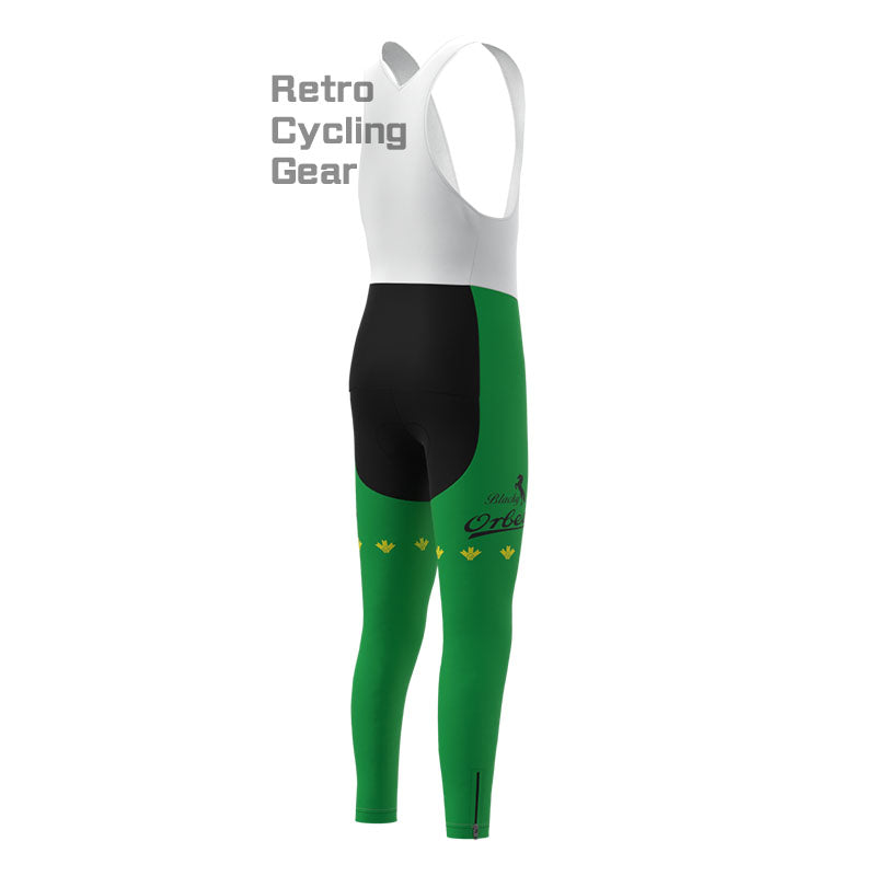 CAIA RURAL Green Retro Long Sleeve Cycling Kit
