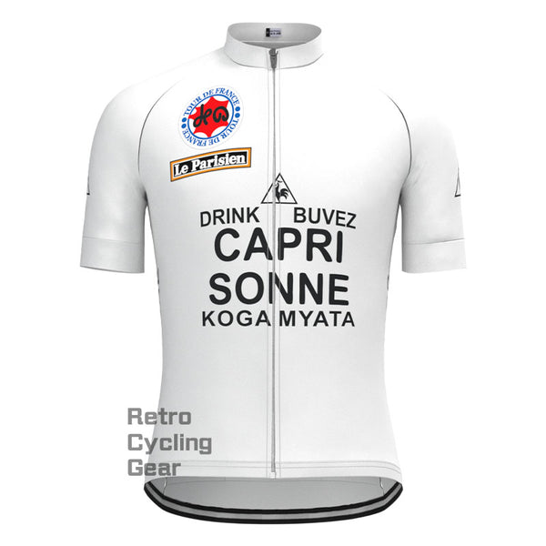 CAPRI White Retro Short sleeves Jersey