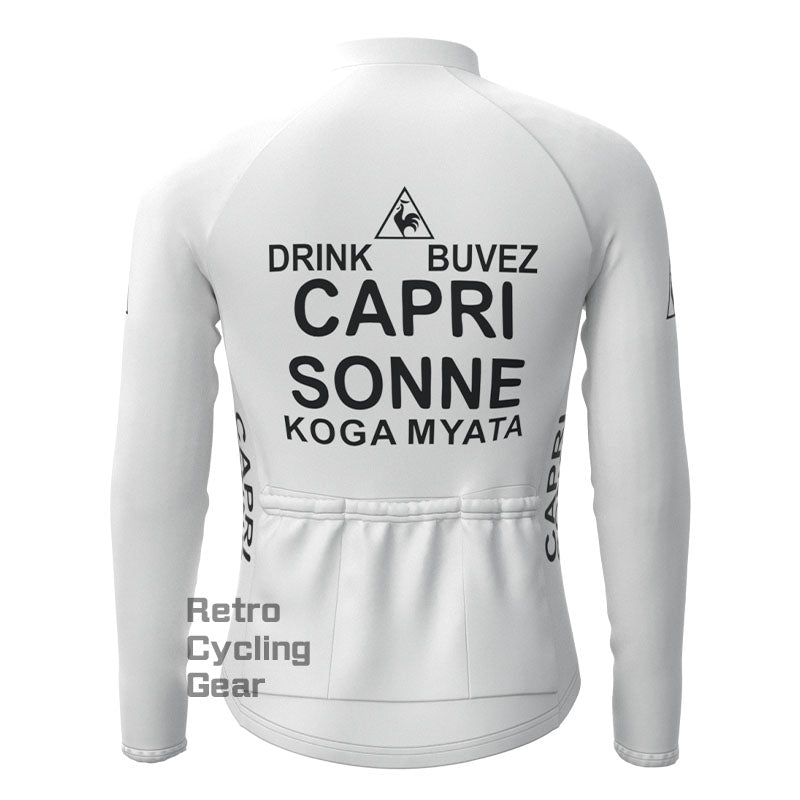 CAPRI White Fleece Retro Cycling Kits – Retro Cycling Gear