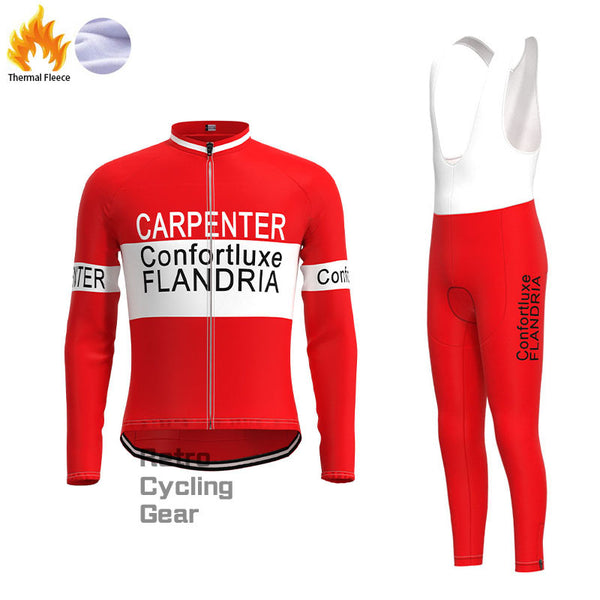 CARPENTER Fleece-Retro-Radsport-Sets
