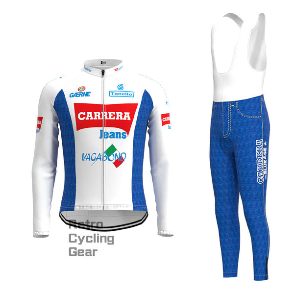 CARRERA Retro Long Sleeve Cycling Kit