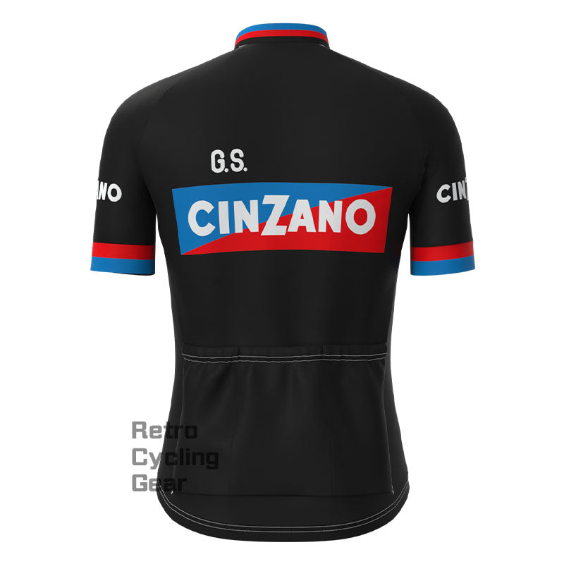 Pantaloncini Ciclismo Uomo Pella Cinzano Retro – Bavaglino, Nero, Taglie XS L XL - Foto 5