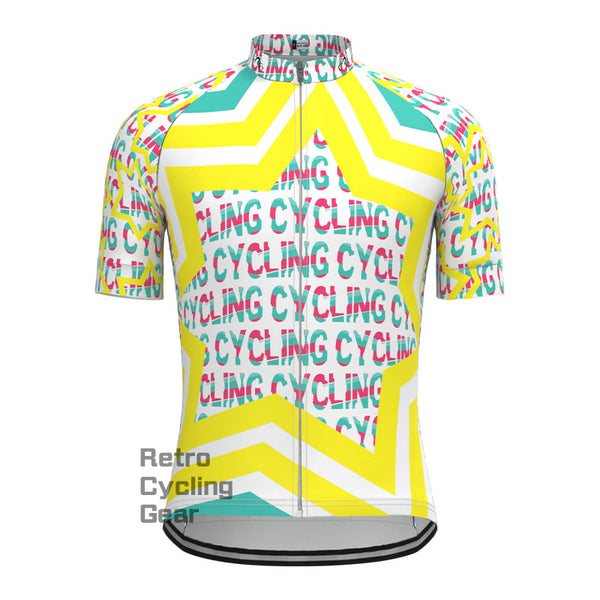 Star Type Cycling Short Sleeves Cycling Jersey