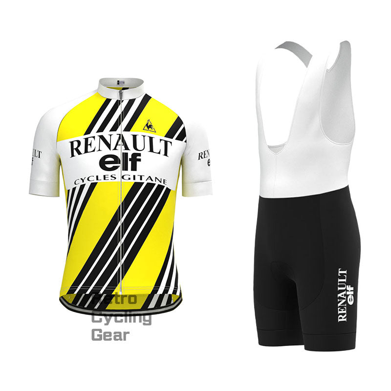 ELF Stripe Retro Short Sleeve Cycling Kit