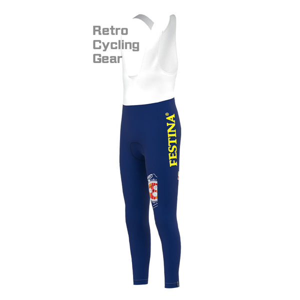 FESTINA Blue Retro Cycling Pants