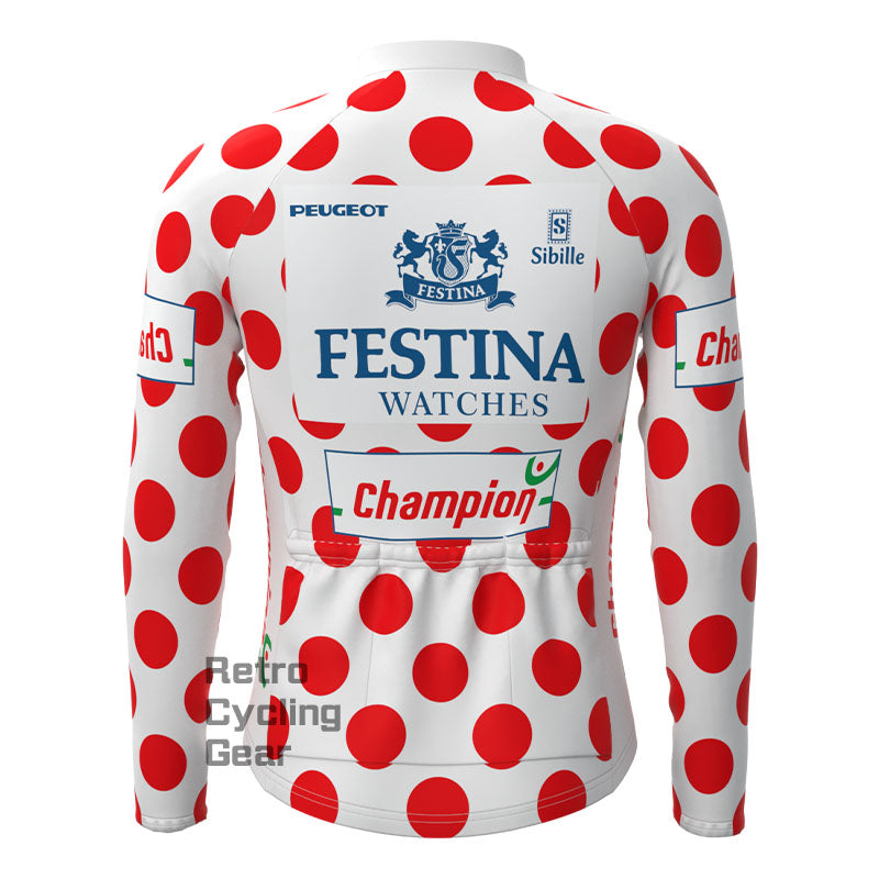 FESTINA Fleece Retro Long Sleeves Jerseys