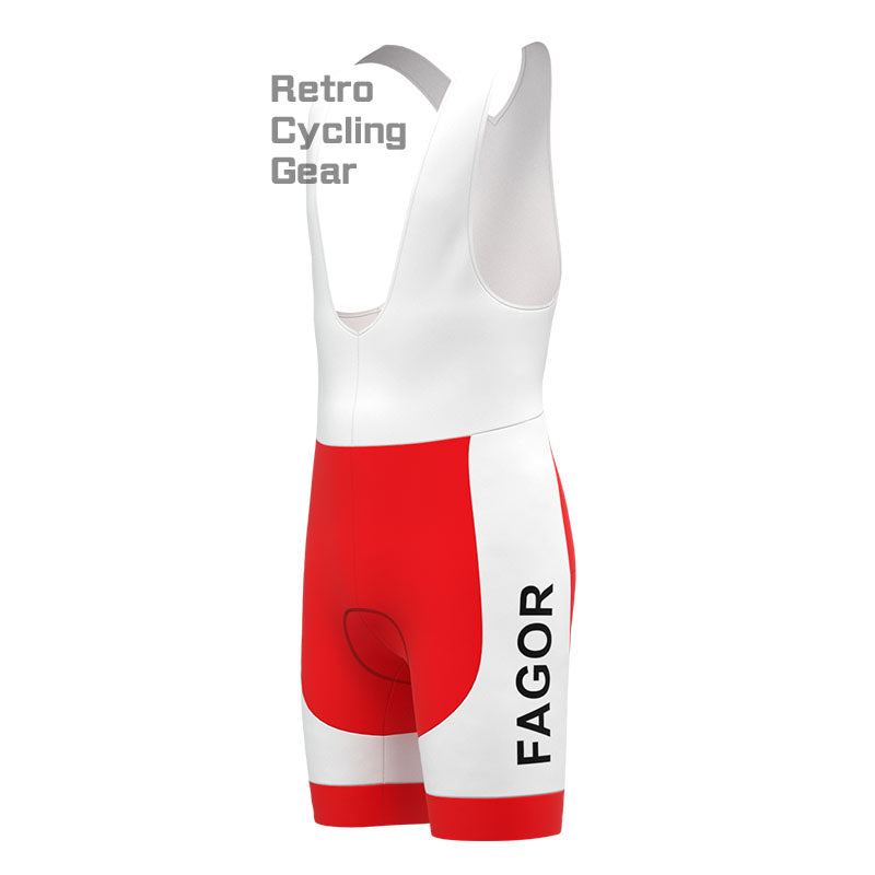 Fagor Red Retro Short Sleeve Cycling Kit