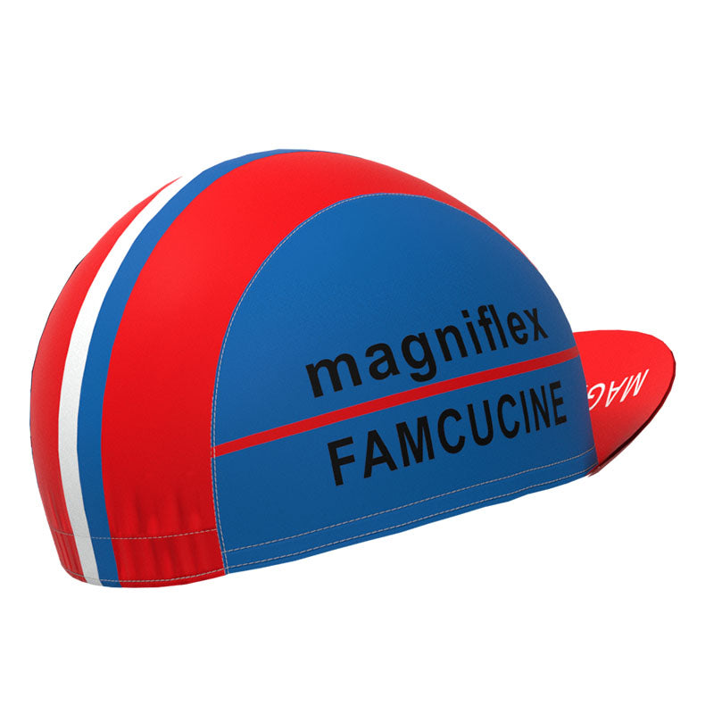 Famcucine Retro-Radsportkappe