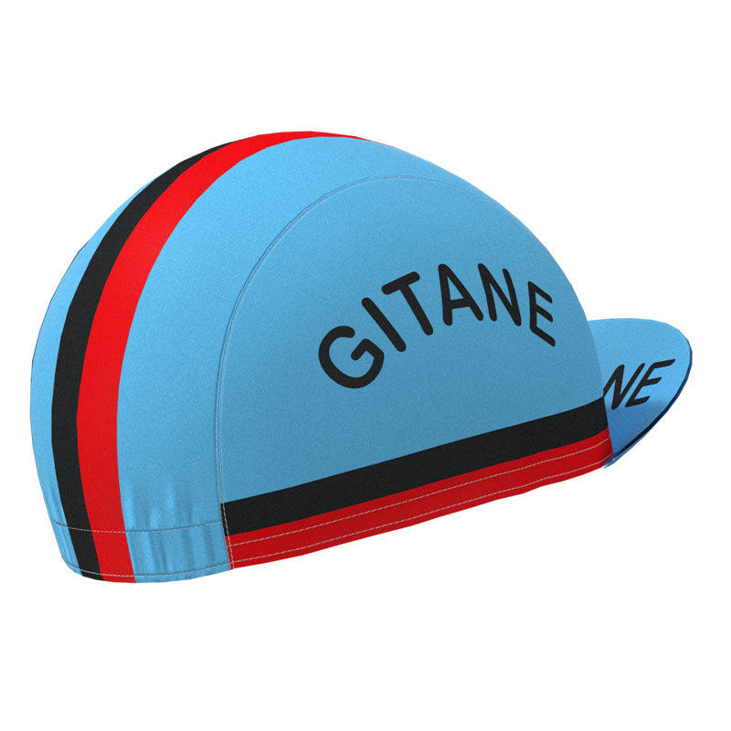 GITANE Blau-Rote Retro-Radkappe