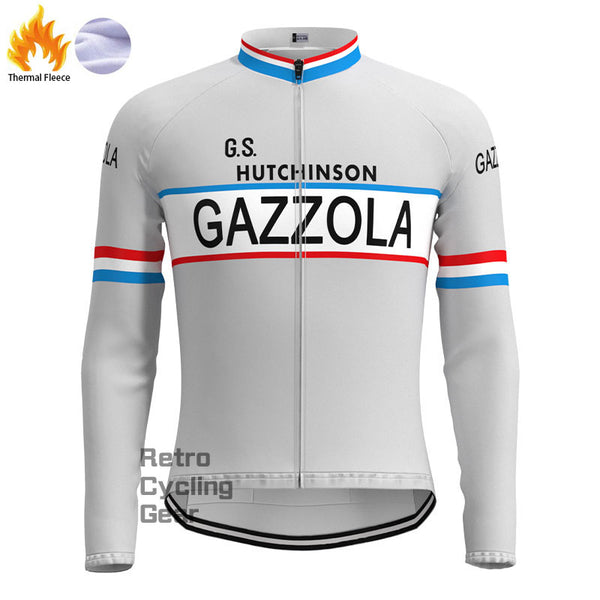 Gazzola Fleece Retro Long Sleeves Jerseys