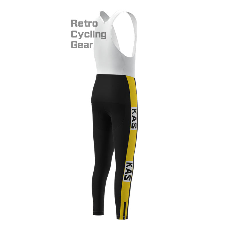 KAS Grey Retro Long Sleeve Cycling Kit
