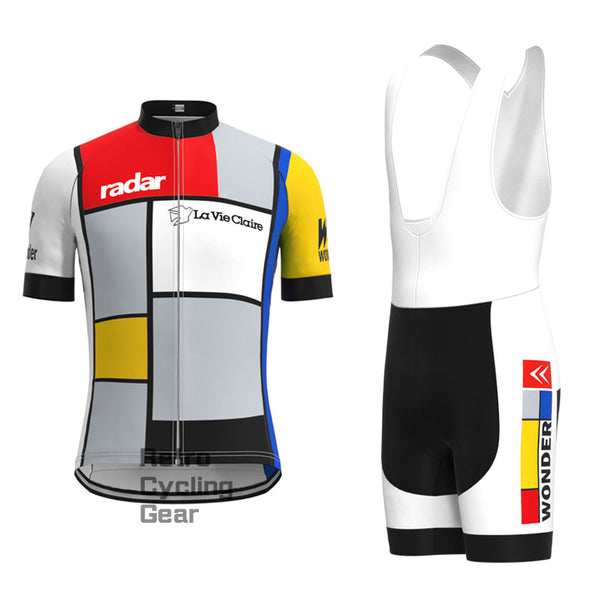 LA Vie Claire Retro Short Sleeve Cycling Kit